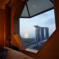 ベッドからの眺め！足つき（笑）