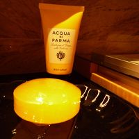 シャンプーとコンディショナーもこれです。いい香り〜