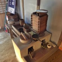 明治時代に復原された台所