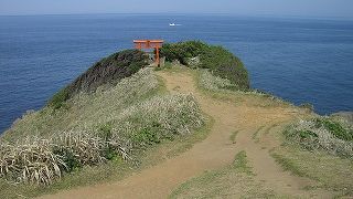 柱状節理の岩礁