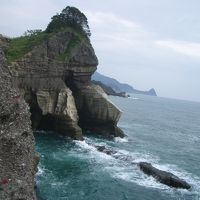 駿河湾に面した断崖の眺めがすばらしいです。