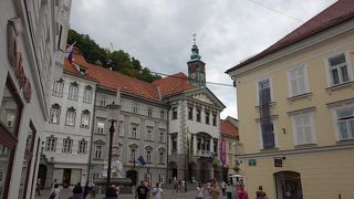 三本橋の真正面