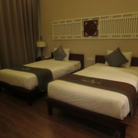 ベットルーム　ツインベット　ぐっすり眠れる。