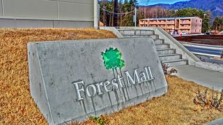 富士山も望めるショッピングモール