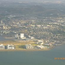 空からのエディンバラ　最高の思い出です