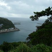 伊豆大島の旅～波浮港の全景が見下ろせます