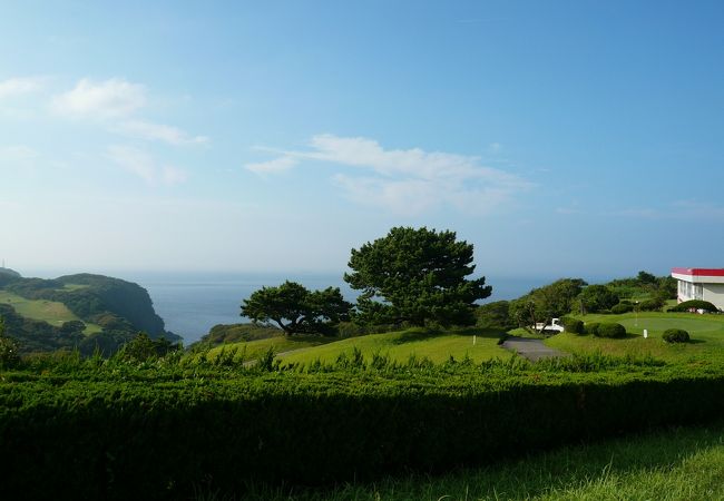伊豆大島の旅～大島ゴルフクラブからの絶景　民宿の方に勧められ・・・