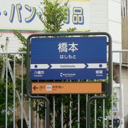 「土佐日記」にも登場する「橋本」の京阪橋本駅