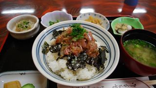 「あじなどんぶり」頂きに＾＾（山木茶屋）