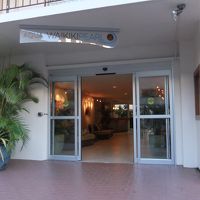 夜になるとオートロックがかかります。