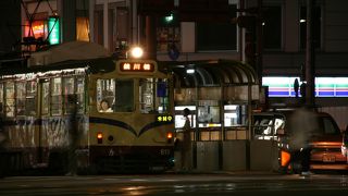 日本で１番歴史の長い現在も走っている路面電車