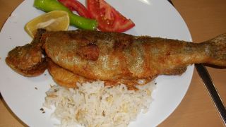 マスのフライがどーん！