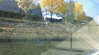 大阪・キタの中心地での川遊び