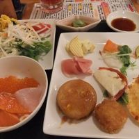 夕食バイキング