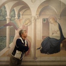 受胎告知をするわたし。