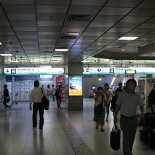 下車した羽田空港駅