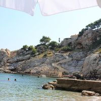 宿泊者専用のプライベートビーチ