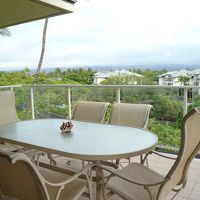 ラナイも広くファラライ山・マウナロア・マウナケアが見れる