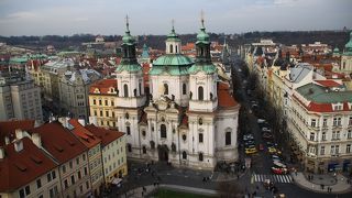 旧市街広場の一角