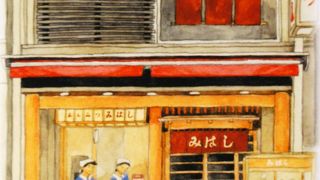 老舗健在　あんみつの「みはし」　美術館の帰りに時間があればここで一服を