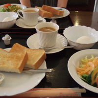 100円で食べることができるモーニング