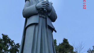 天草四郎の大銅像とお土産が充実してます！
