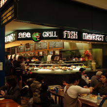 内部のマーケット