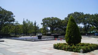 公園整備していた「和田倉噴水公園」～皇居～