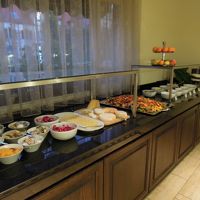 朝食ビュッフェです。