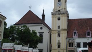 可愛い教会のような建物。