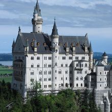 マリエン橋から見えるノイシュヴァンシュタイン城