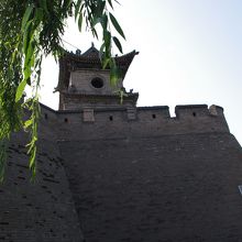 北東隅櫓の角楼。