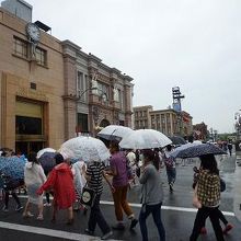 行列ができてます。