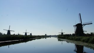 オランダの風車の風景が見たければここ
