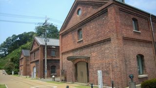 赤レンガ倉庫がたくさん！