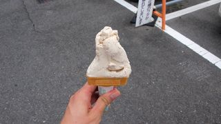 珍しいじゅうねんのジェラートが美味しかったです