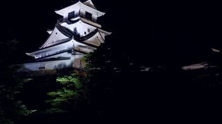 夜も楽しめるお城