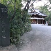 ご当地では大きな神社