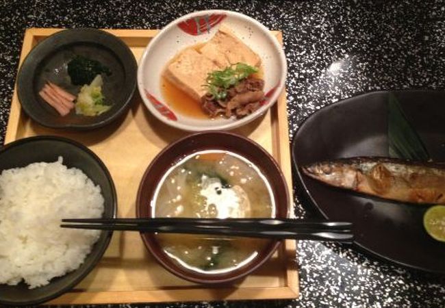 和食・焼き魚が食べられるレストラン