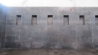 残るインカの石組み