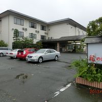 駐車場はゆったりとしています。