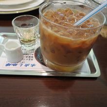 水出し珈琲のコールド珈琲