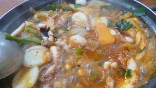 釜山ならではの新鮮な海鮮鍋！！