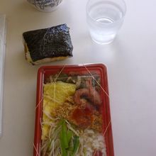 お弁当も食べれます
