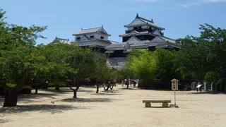 松山城 --- 四国きっての観光名所であることは間違いないです！
