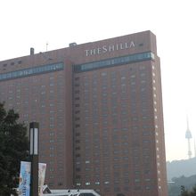 入口から見える風景