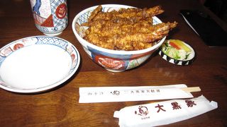 浅草へ行ったら、天麩羅を食べなきゃね。