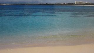 透明なビーチにうっとり