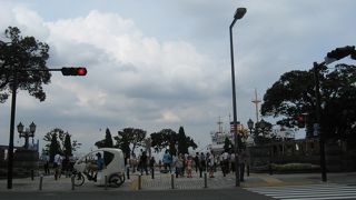 日本を代表する山下公園