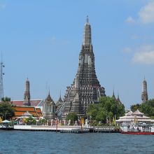 ボートから景色も良い